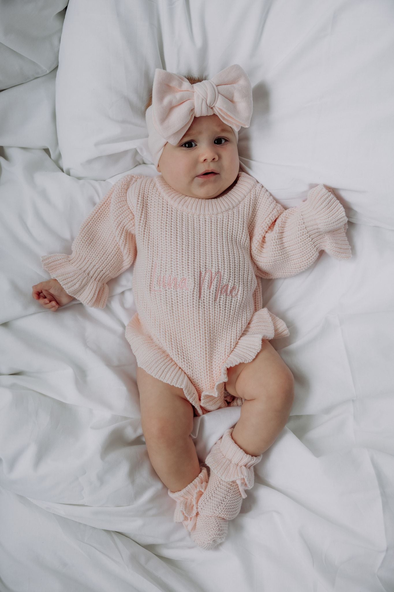 Ruffle Romper | Pink