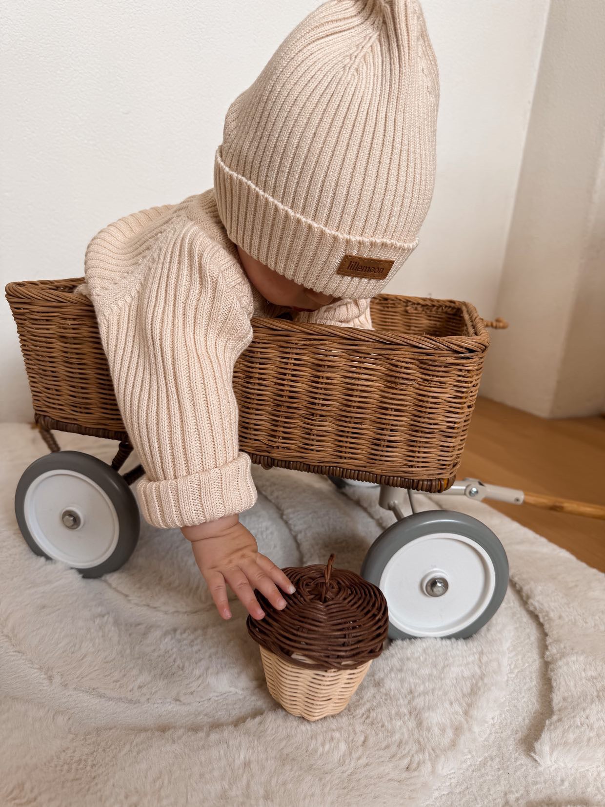 Ribbed Beanie | Honey