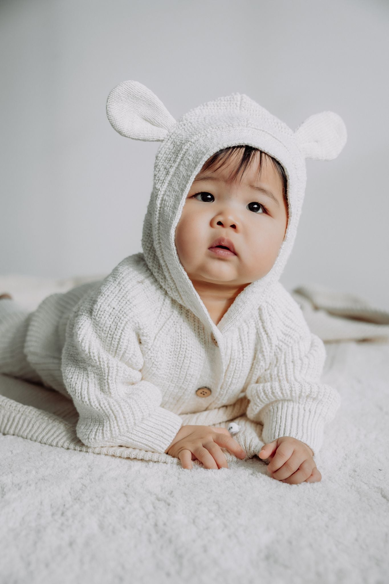 Bear Playsuit | Coconut