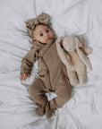 Slofjes Sol | Warm Taupe