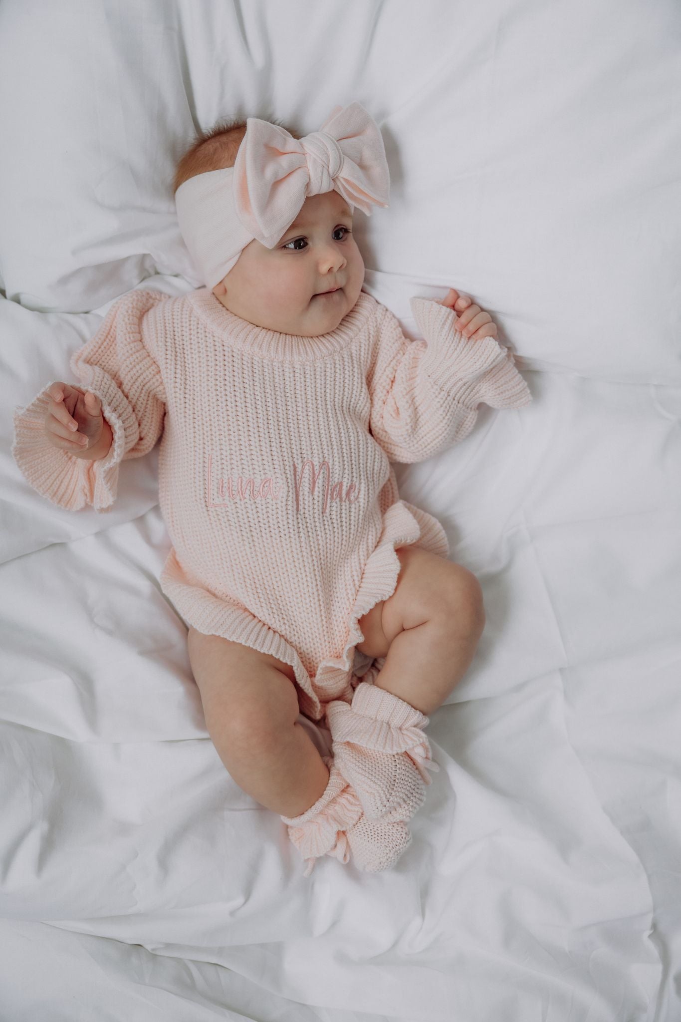 Ruffle Romper | Pink