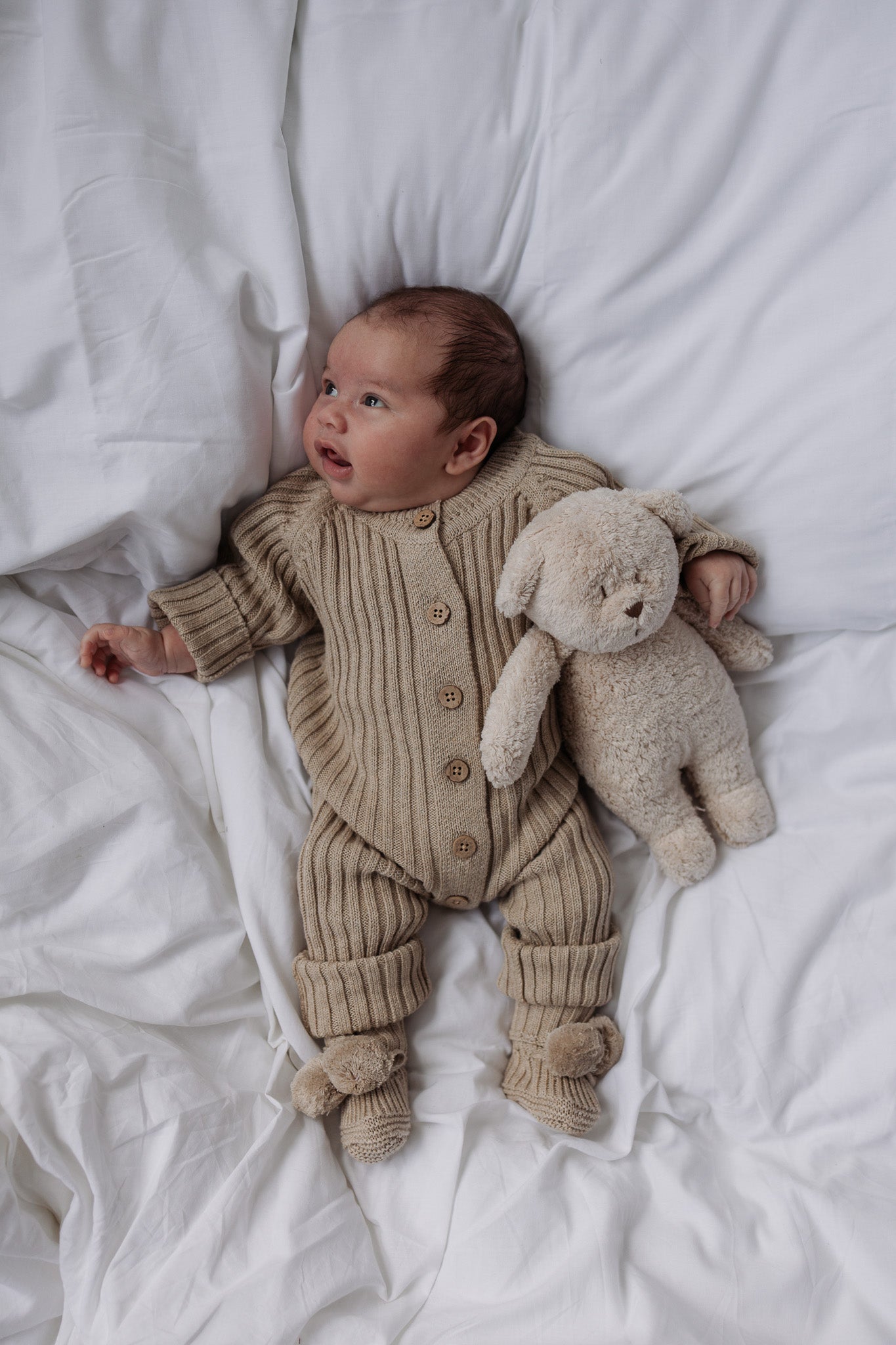 Ribbed Playsuit | Oak