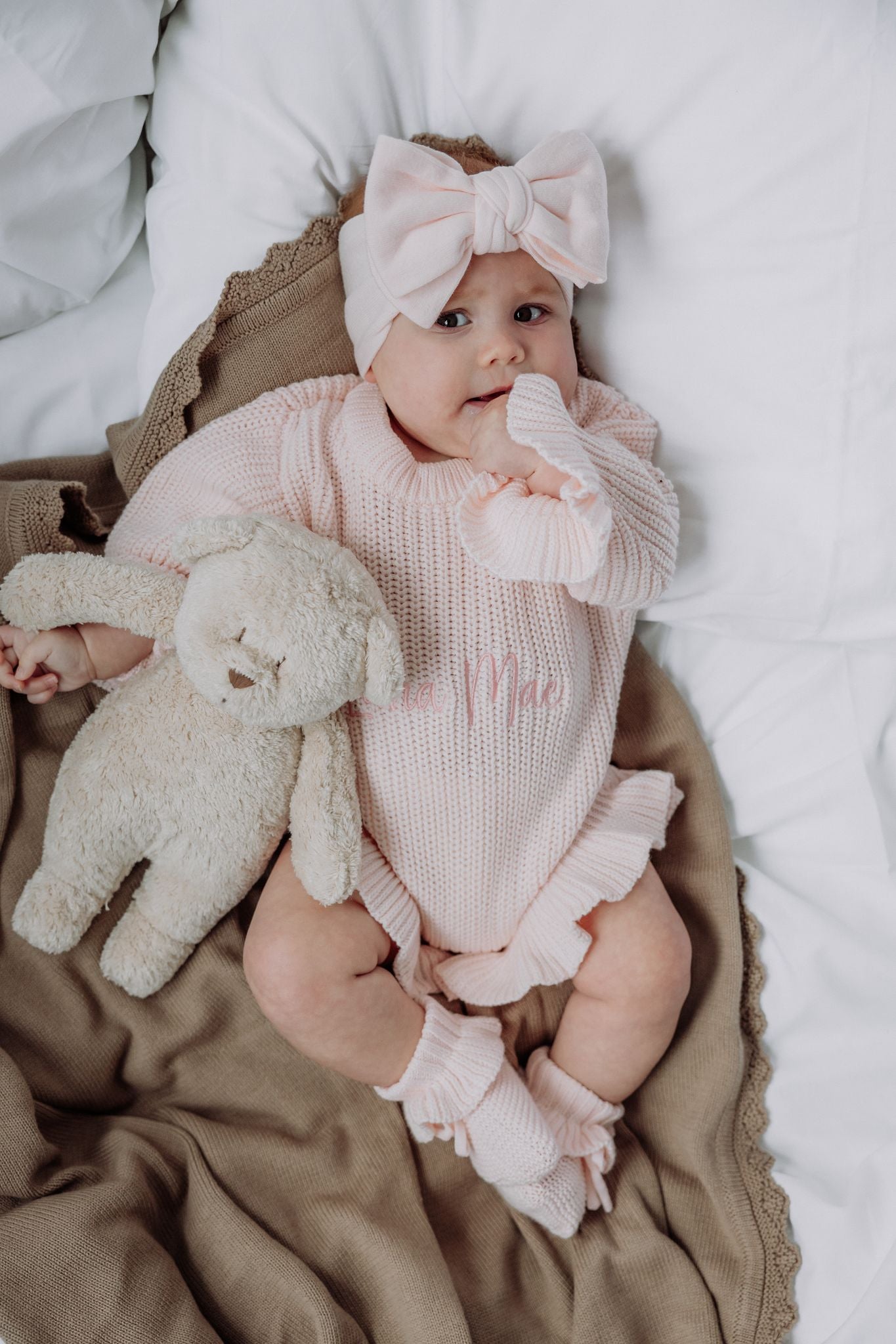 Ruffle Romper | Pink