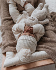 Knitted Beanie Pom | Oat