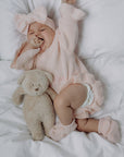 Ruffle Romper | Pink