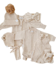 Heirloom Romper | Biscotti Fleck