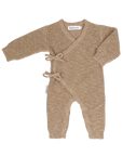 Wrap Playsuit | Brown