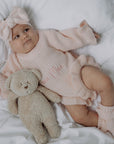 Ruffle Romper | Pink