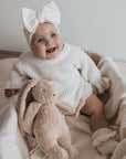 Ruffle Romper | Milk