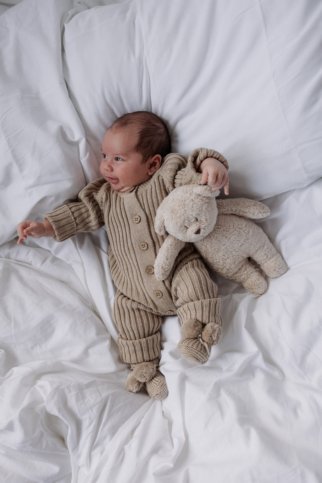 Ribbed Playsuit | Oak