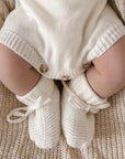 Milk Set | Overslag Boxpakje + Slofjes + Pom Muts