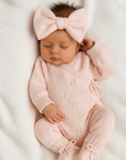 PRE-ORDER (eind sep) - Pointelle Overslag Boxpakje | Pink