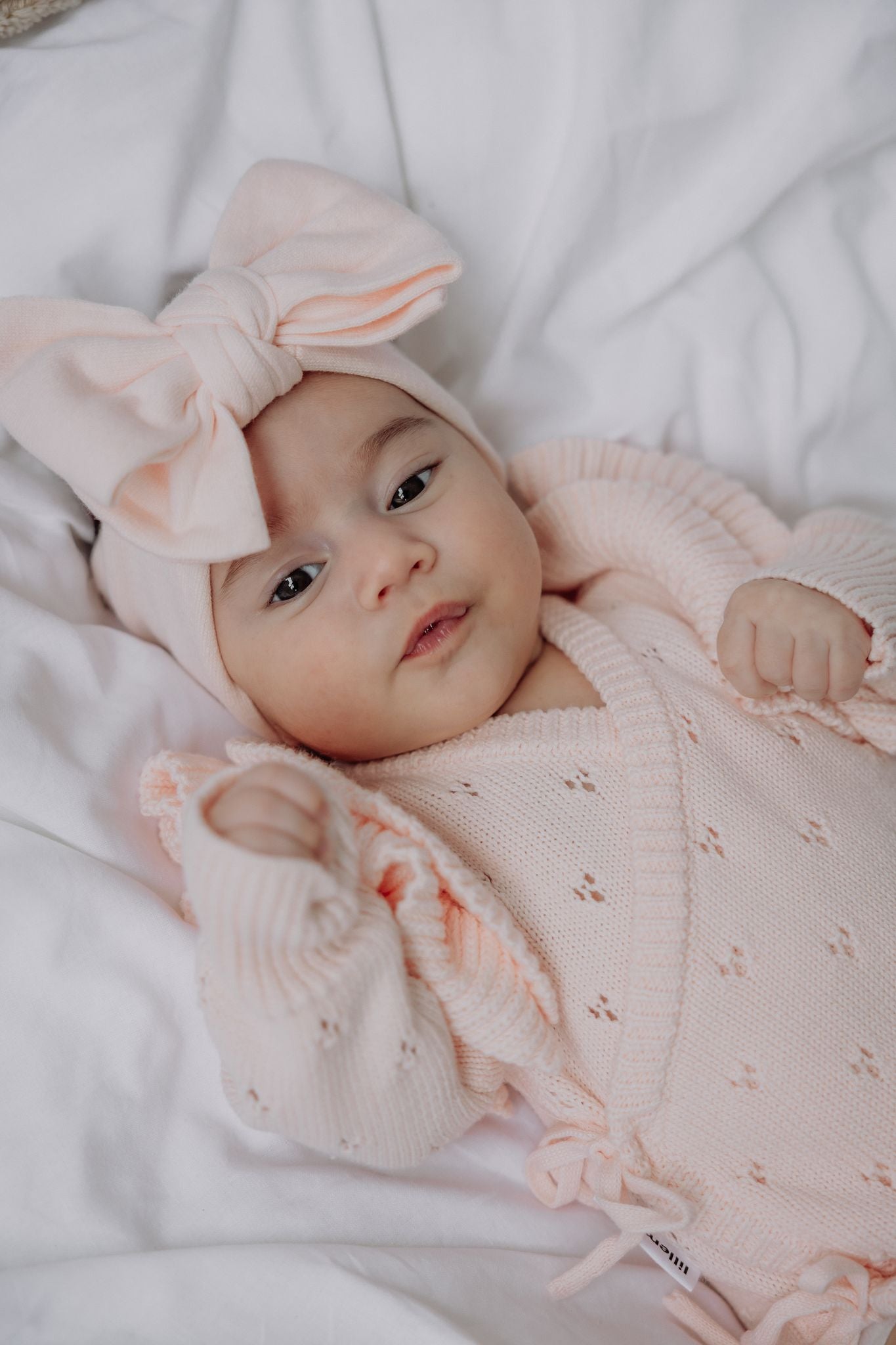 Pointelle Overslag Romper | Pink