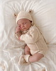 Heirloom Romper | Biscotti Fleck
