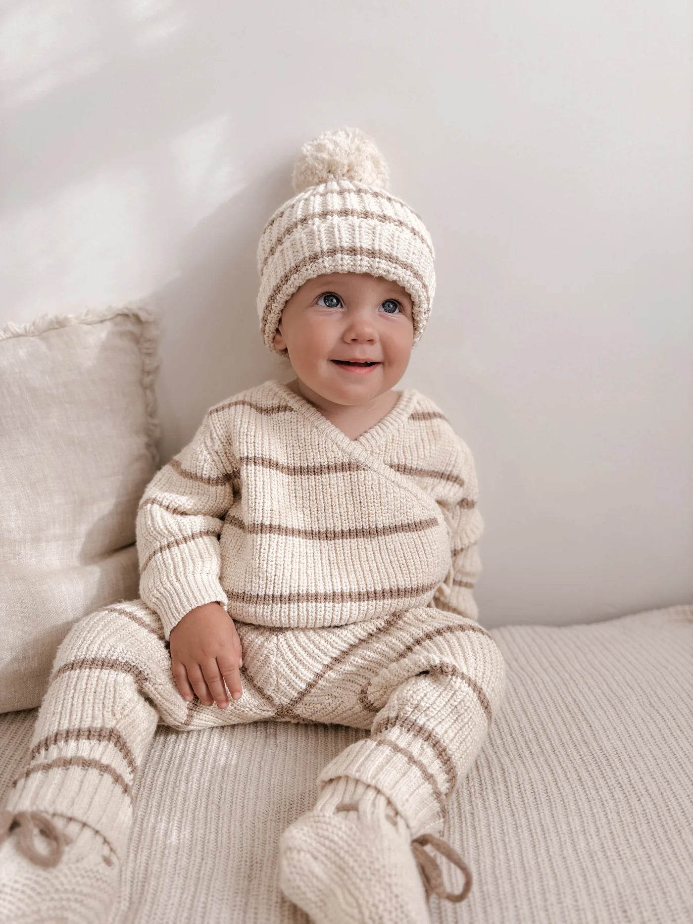 Overslag Trui | Cedar Stripe