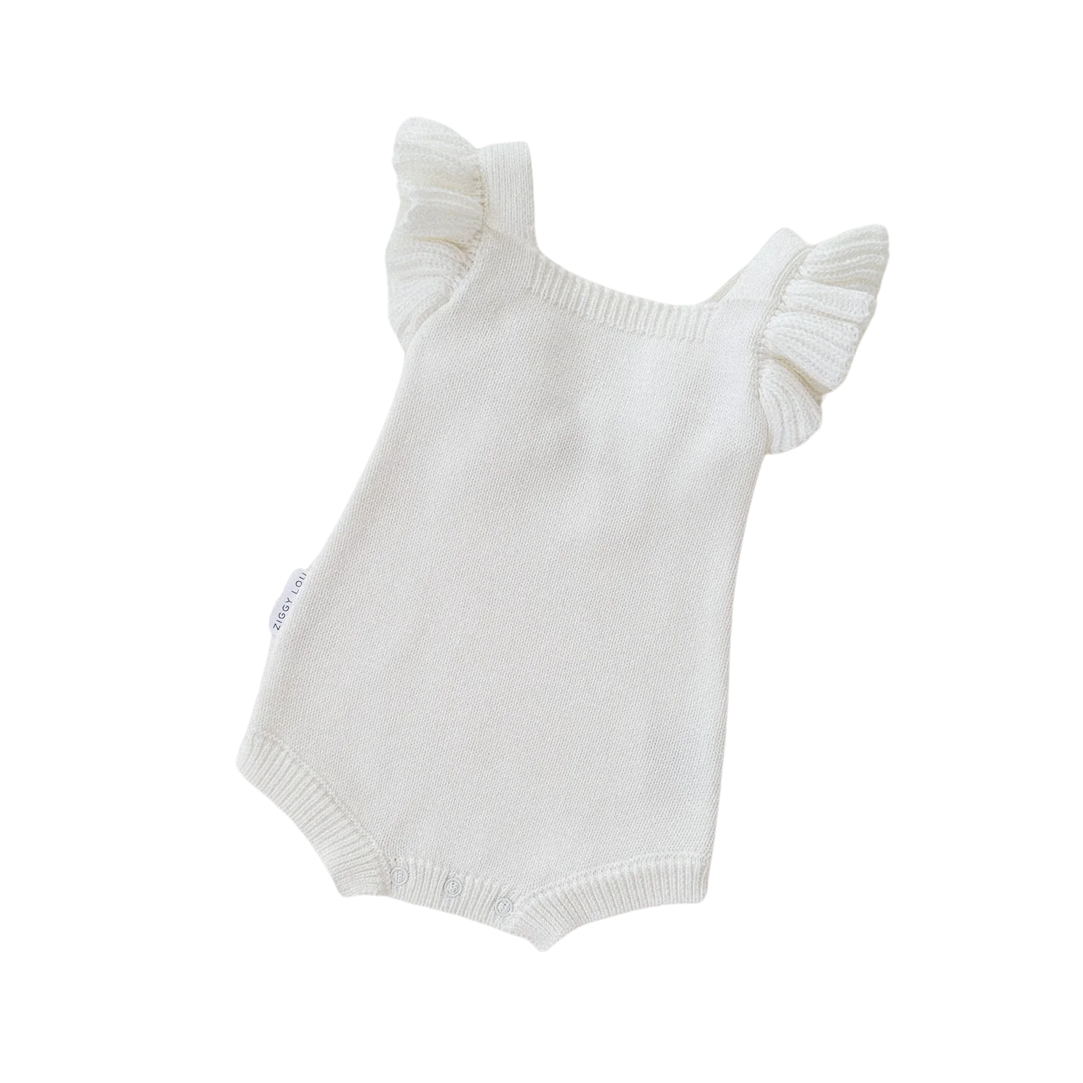 Frill Romper | Milk