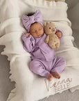 PRE ORDER (eind okt) - Kimono Ruffle Set | Orchid