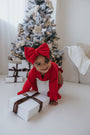 June Headband | Cherry Red