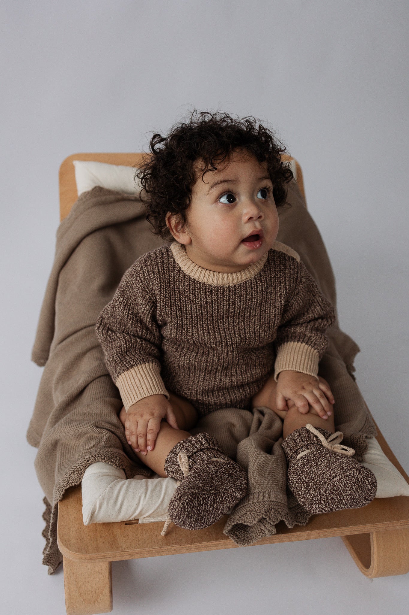 Easter Romper | Brown Sugar