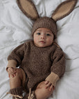 Easter Romper | Brown Sugar