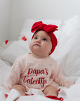 Valentijn Pointelle Romper | Baby Blush