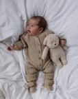 Ribbed Playsuit | Oak