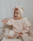 Flared Broekje | Baby Blush
