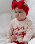 Valentijn Pointelle Romper | Baby Blush