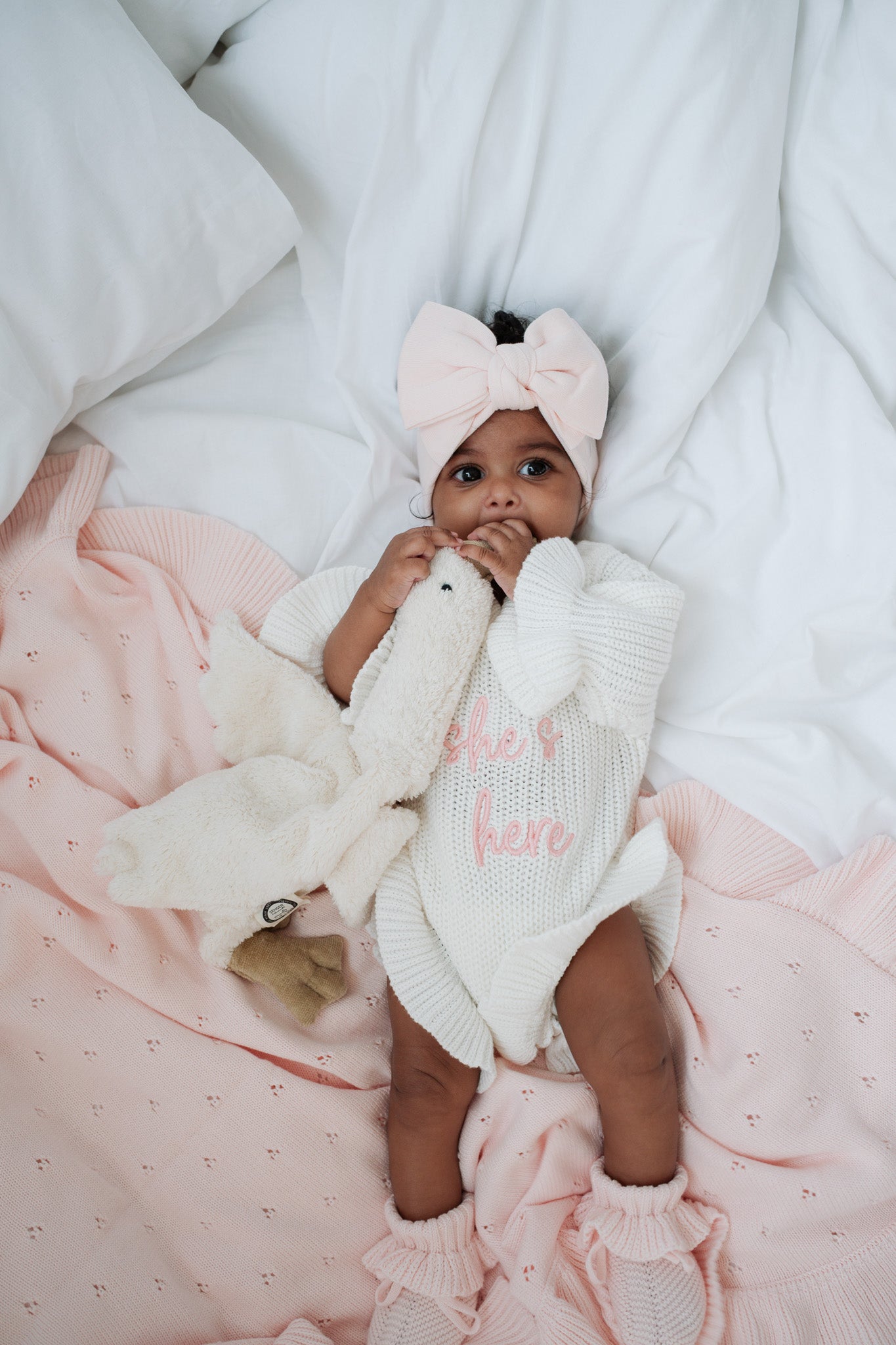 “She’s here” Bundel | Pink &amp; Milk