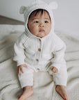 Bear Playsuit | Coconut