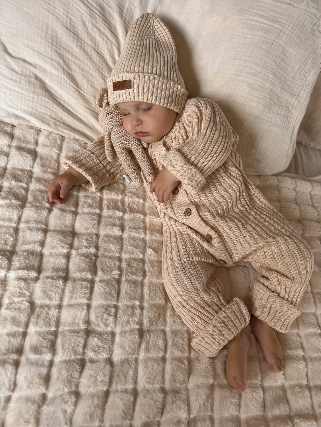 Ribbed Playsuit | Honey