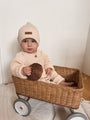 Ribbed Beanie | Honey