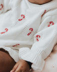 Romper Lily | Candy Cane Print