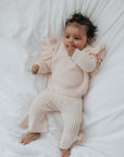 Flared Broekje | Baby Blush
