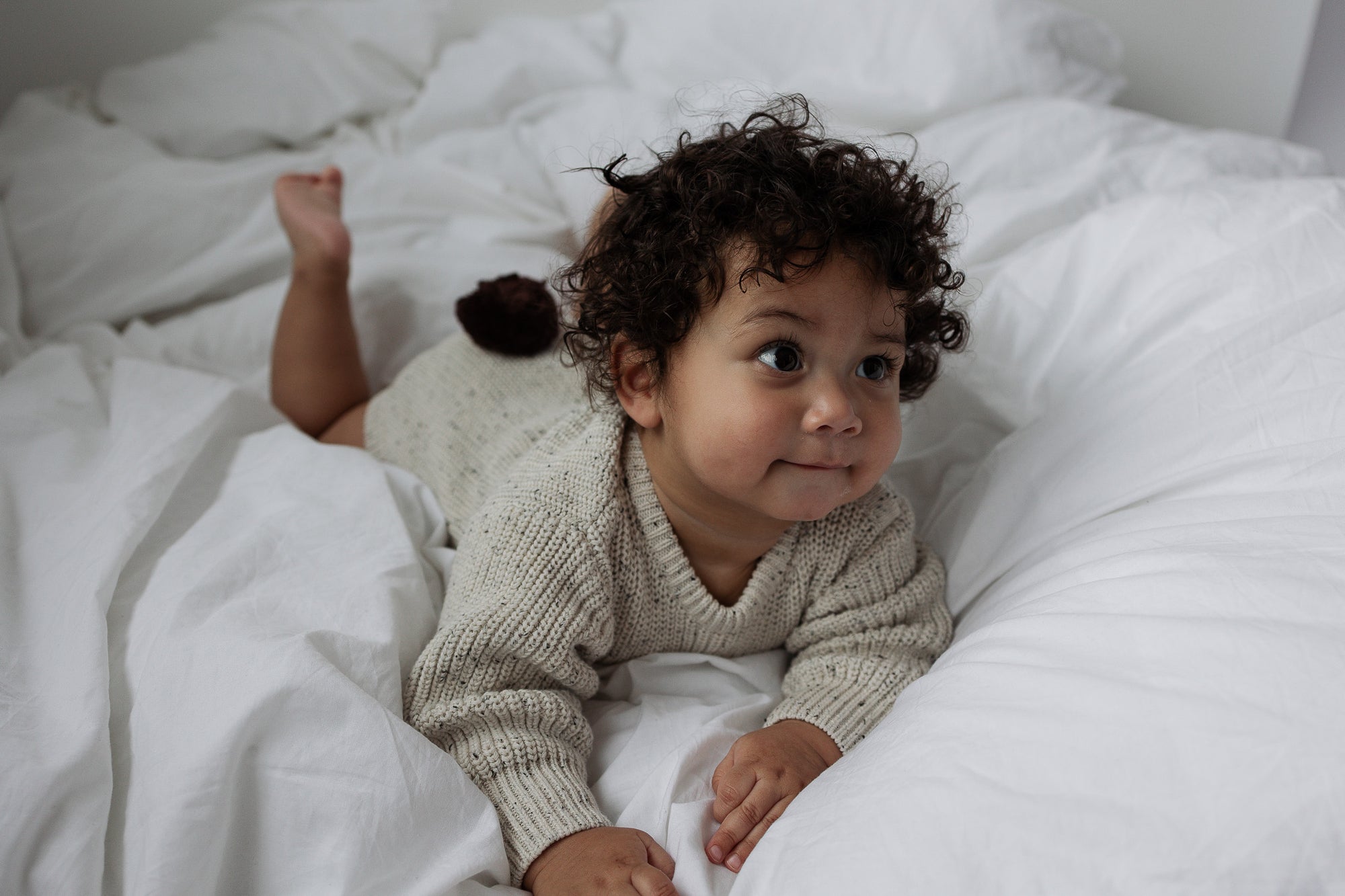 Easter Romper | Pebble Fleck