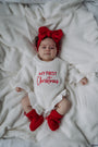 Christmas Ruffle Romper