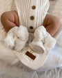 Cotton Baby Shoes | White