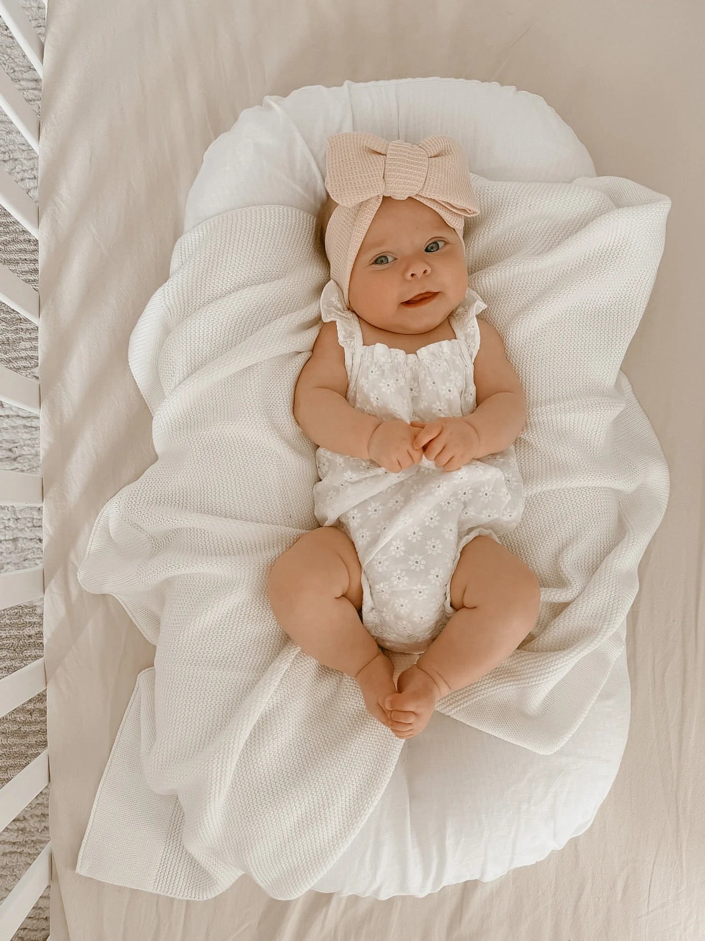 Bodysuit | White with floral print