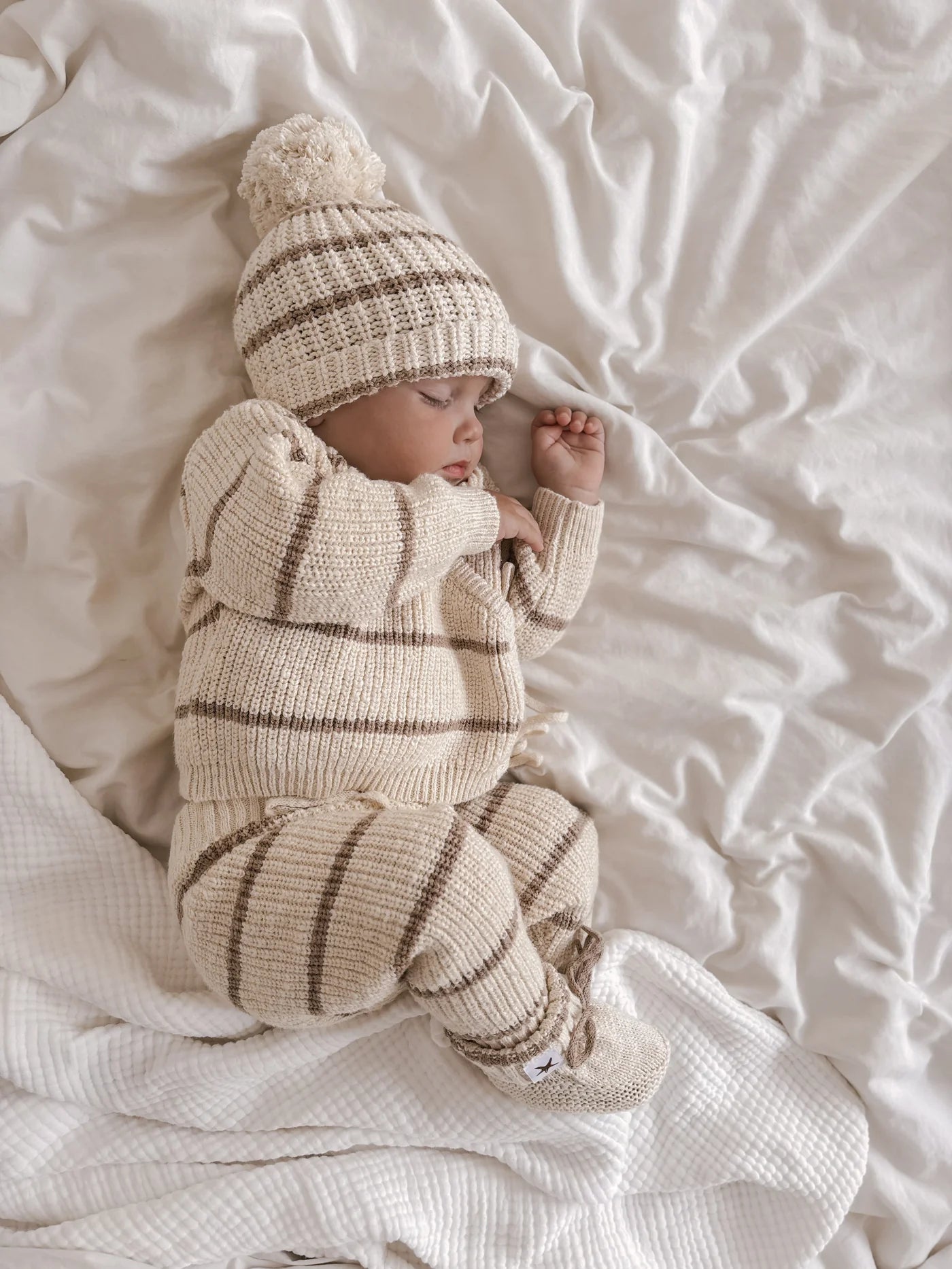 Overslag Trui | Cedar Stripe