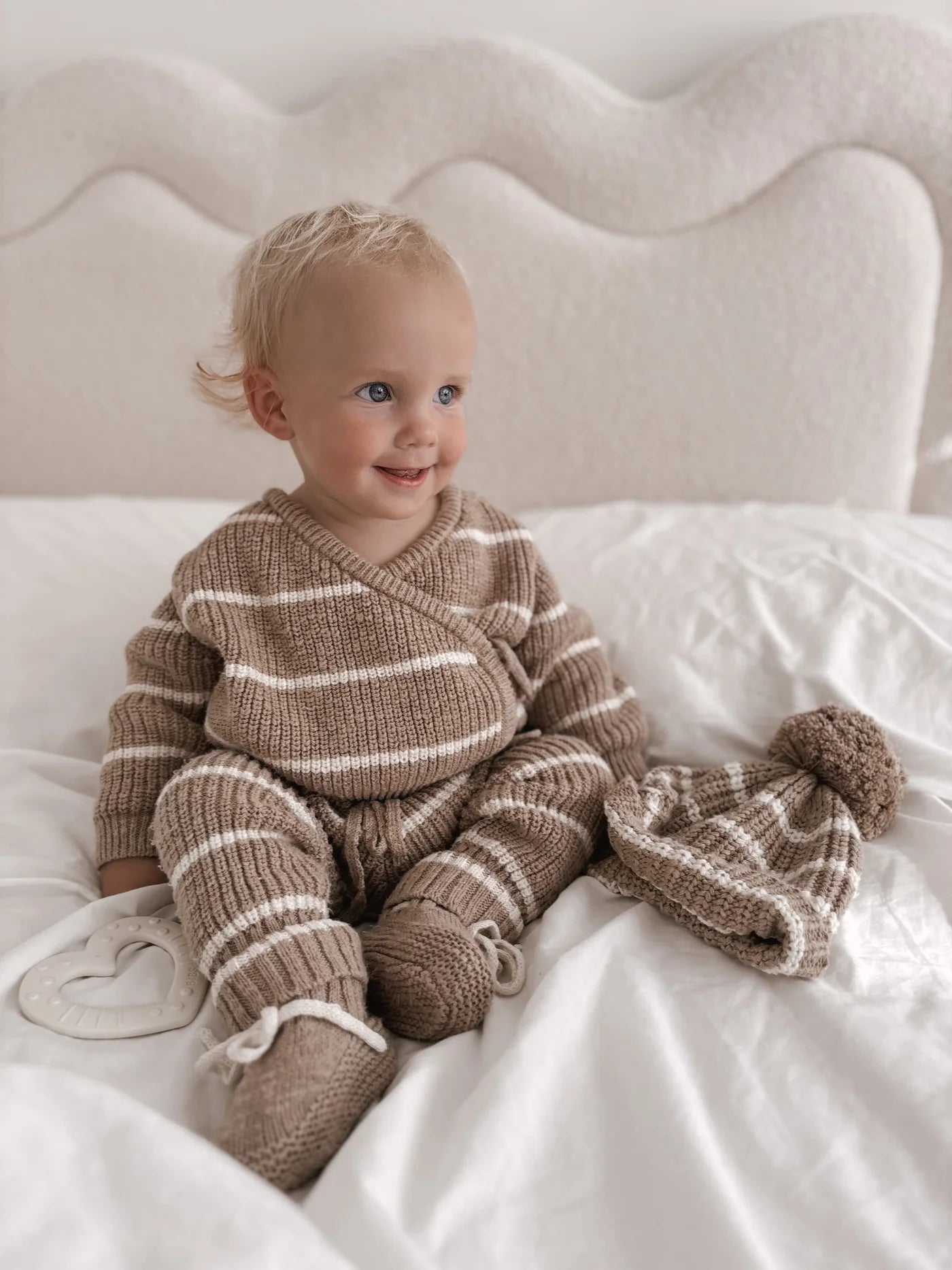 Overslag Trui | Shell Stripe