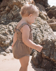 Linnen Romper | Wheat