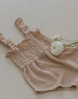 Linnen Romper | Wheat