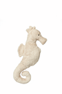 Small Seahorse Warm Cuddly Toy | Light beige