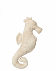 Small Seahorse Warm Cuddly Toy | Light beige