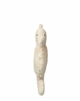 Small Seahorse Warm Cuddly Toy | Light beige