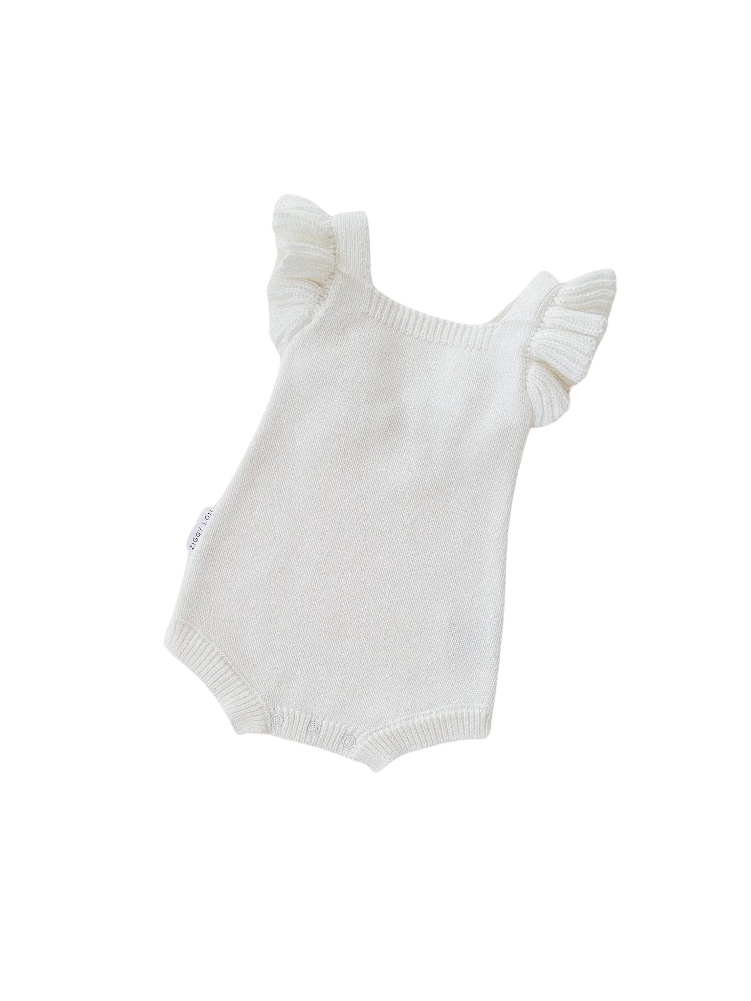 Frill Romper | Milk