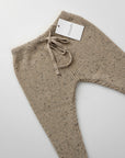 Knitted Pants | Speckled Beige